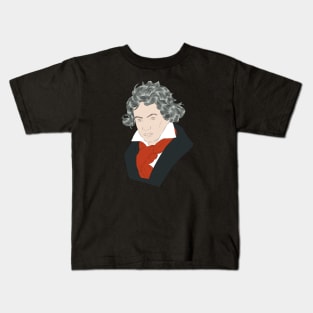Ludwig Van Beethoven - portrait Kids T-Shirt